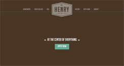Desktop Screenshot of henryuptown.com